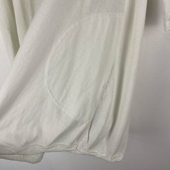 Free People Beach White Oversized T-Shirt Dress Cover Up Cotton Women's Small - Picture 6 of 11